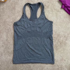 Lululemon Gray Swiftly Tank Size 8